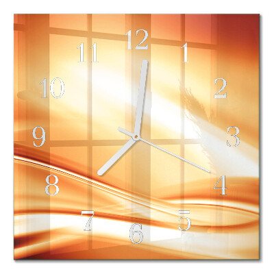 Quadratische wanduhr Abstraktion