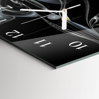 Quadratische wanduhr modern Abstraktion