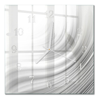Moderne wanduhr quadratisch Abstraktion