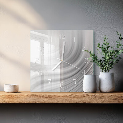 Moderne wanduhr quadratisch Abstraktion