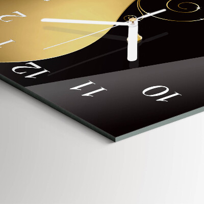 Moderne wanduhr quadratisch Abstrakte Kunst