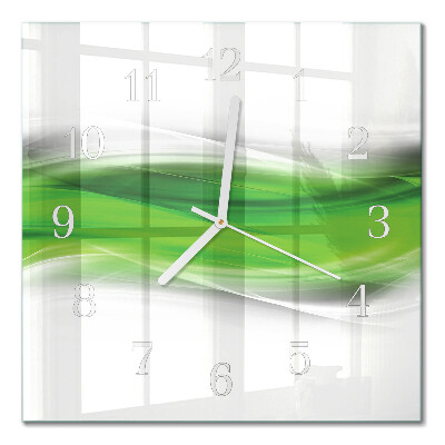 Quadratische wanduhr Abstraktion