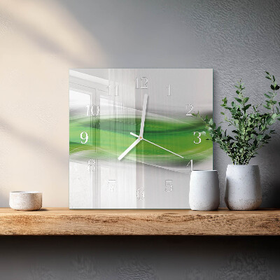Quadratische wanduhr Abstraktion