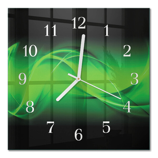 Quadratische wanduhr modern Abstraktion