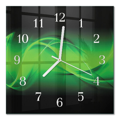 Quadratische wanduhr modern Abstraktion