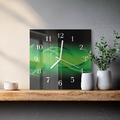 Quadratische wanduhr modern Abstraktion