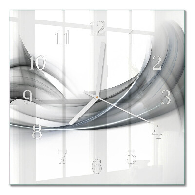 Moderne wanduhr quadratisch Abstraktion