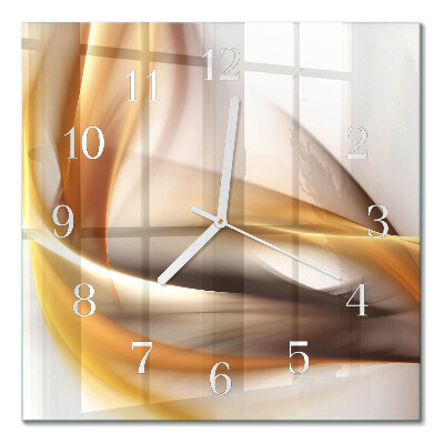 Quadratische wanduhr Abstraktion