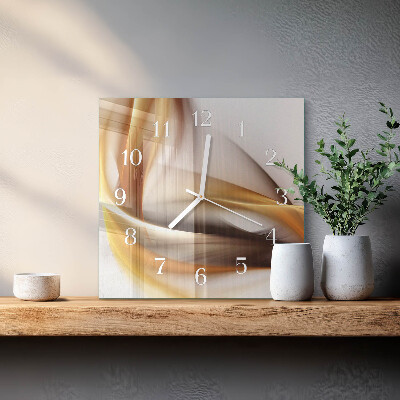 Quadratische wanduhr Abstraktion