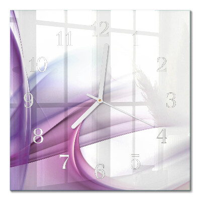 Glasuhr quadratisch Abstraktion