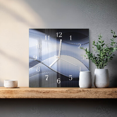 Moderne wanduhr quadratisch Abstraktion