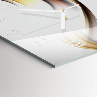 Moderne wanduhr quadratisch Abstraktion