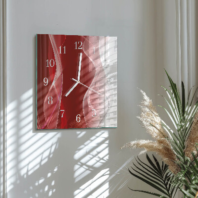 Moderne wanduhr quadratisch Abstraktion