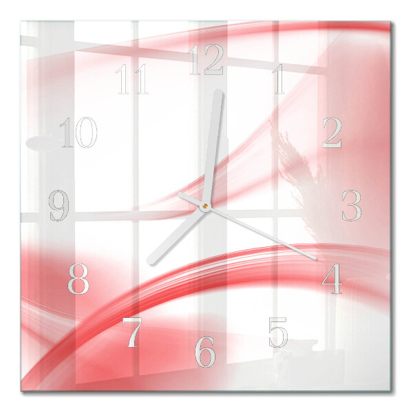 Quadratische wanduhr modern Abstrakte Kunst