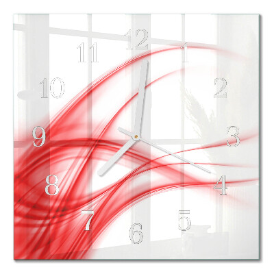 Wanduhr mit motiv quadratisch Abstrakte Kunst