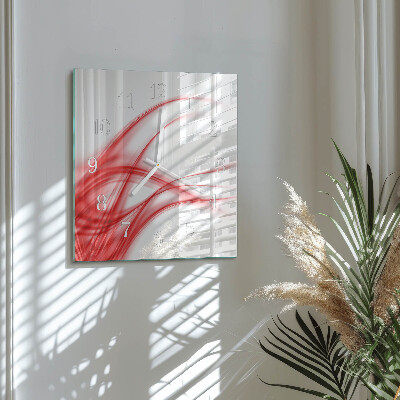 Wanduhr mit motiv quadratisch Abstrakte Kunst