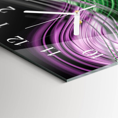 Moderne wanduhr quadratisch Abstrakte Kunst
