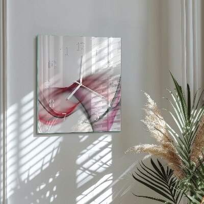 Wanduhr mit motiv quadratisch Abstrakte Kunst