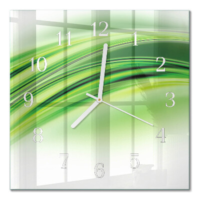 Moderne wanduhr quadratisch Abstrakte Kunst
