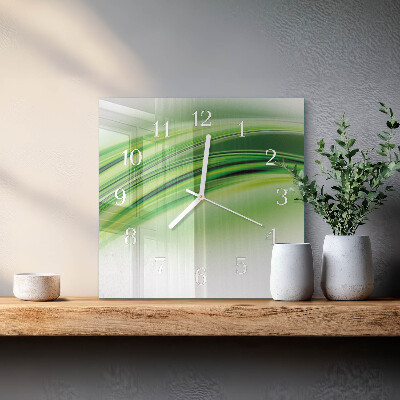 Moderne wanduhr quadratisch Abstrakte Kunst