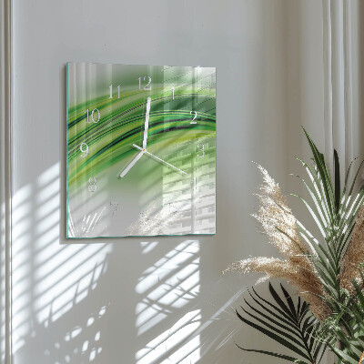 Moderne wanduhr quadratisch Abstrakte Kunst