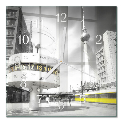 Glasuhr quadratisch Berlin