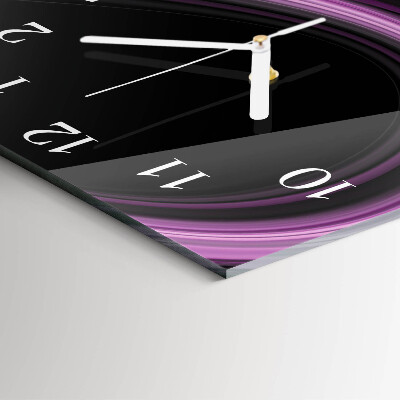 Wanduhr mit motiv quadratisch Abstrakte Linien