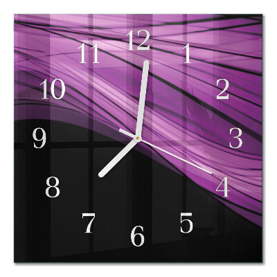 Moderne wanduhr quadratisch Abstraktion