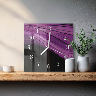 Moderne wanduhr quadratisch Abstraktion
