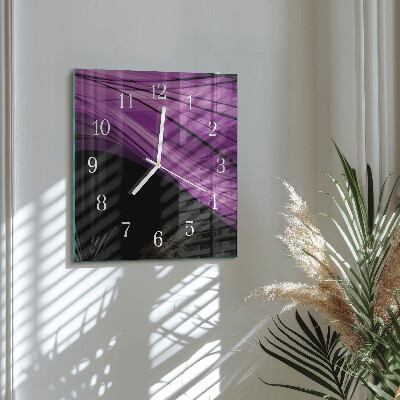Moderne wanduhr quadratisch Abstraktion