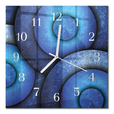 Quadratische wanduhr modern Die Kunst der Räder