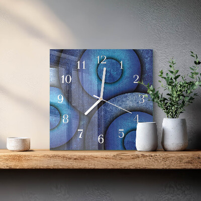 Quadratische wanduhr modern Die Kunst der Räder
