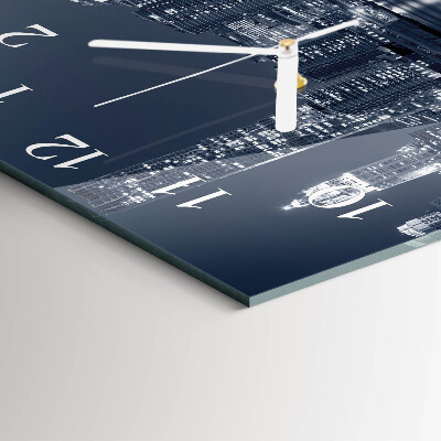 Quadratische wanduhr Horizont