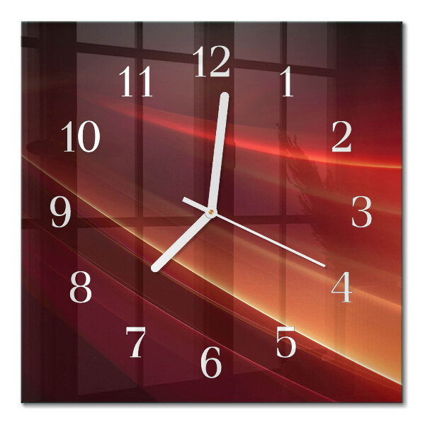 Moderne wanduhr quadratisch Abstraktion