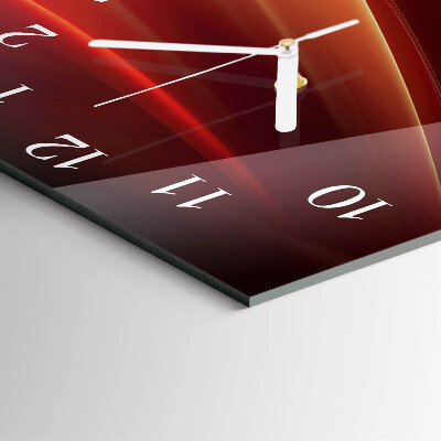 Moderne wanduhr quadratisch Abstraktion