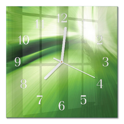 Quadratische wanduhr modern Abstraktion