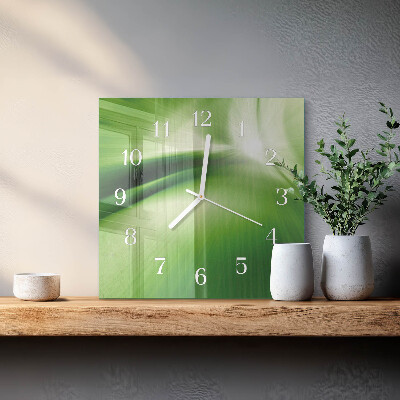 Quadratische wanduhr modern Abstraktion