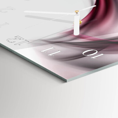 Wanduhr mit motiv quadratisch Abstrakte Linien
