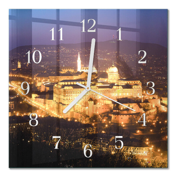 Glasuhr quadratisch Budapest