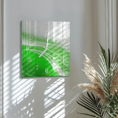 Quadratische wanduhr Abstraktion