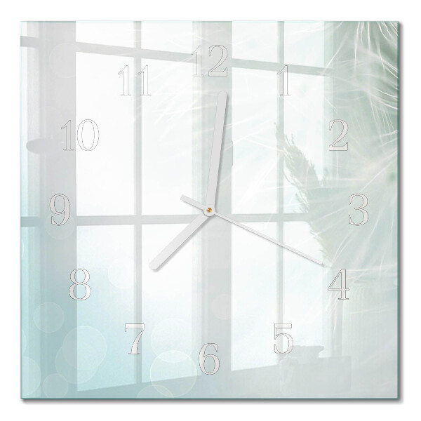 Moderne wanduhr quadratisch Abstraktion