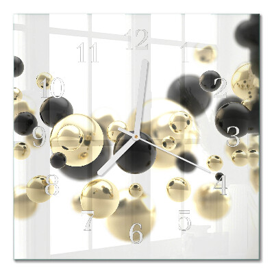 Quadratische wanduhr modern Abstraktion