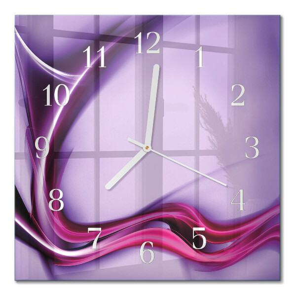 Quadratische wanduhr modern Abstraktion