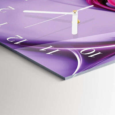 Quadratische wanduhr modern Abstraktion