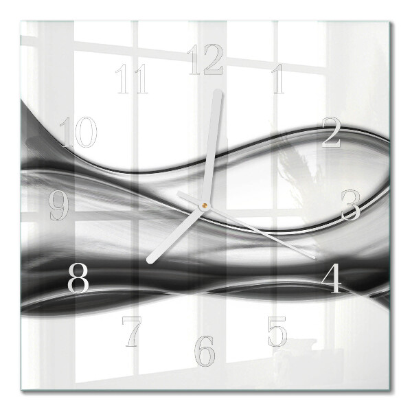 Wanduhr mit motiv quadratisch Abstraktion