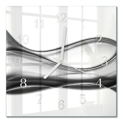 Wanduhr mit motiv quadratisch Abstraktion