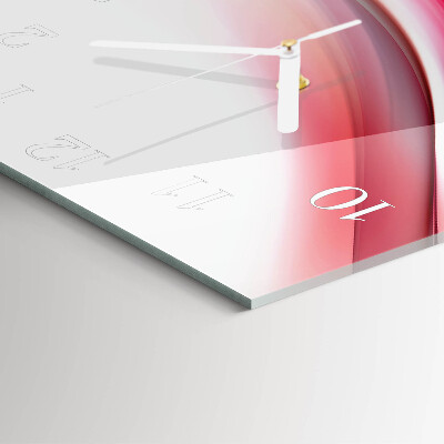 Wanduhr mit motiv quadratisch Abstraktion