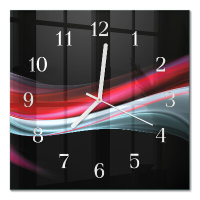 Quadratische wanduhr modern Abstraktion