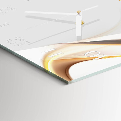 Quadratische wanduhr Abstraktion