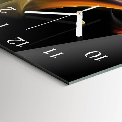 Quadratische wanduhr modern Abstraktion